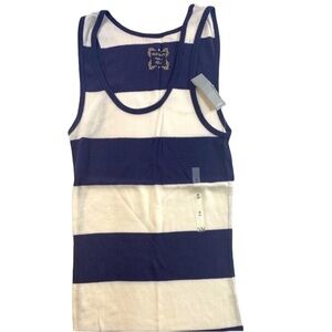 Old Navy | Stripped Blue & White Sleeveless